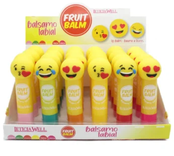 BÁLSAMO LABIAL EMOJIS (LETICIA WELL)